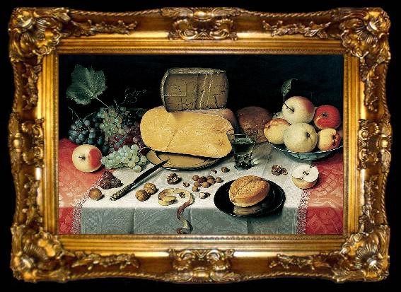 framed  Floris van Dyck Stilleben, ta009-2